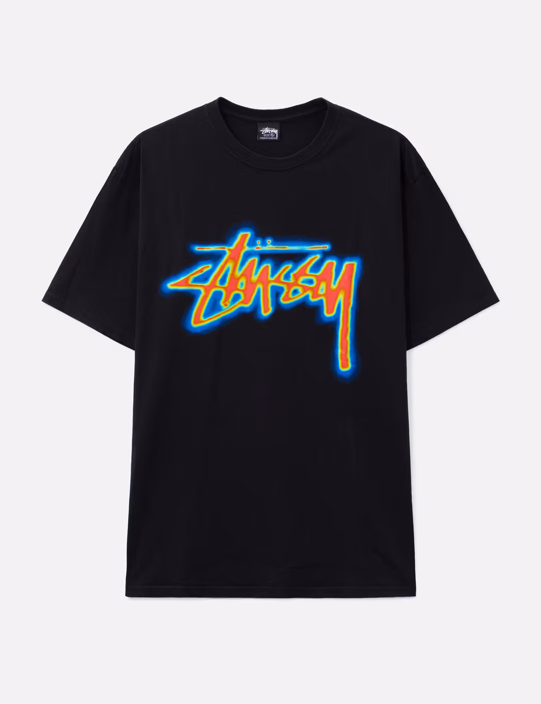 Stussy Neon Heatwave Logo Tee